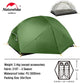 Naturehike Mongar Tent 2 Person 20D Ultralight Outdoor Camping Backpacking Travel Waterproof Hiking Survival Tent