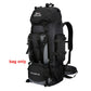 90L Waterproof Hiking Camping Backpack Trekking Bag Rucksack Large Capacity Travel Outdoor Sports Bags Camping Equipment Men