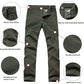 Outdoor Hiking Pants Trekking Fleece Slim Soft Shell Snow Ski Pant Waterproof Windproof Winter Climbing Clothes