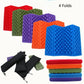 Outdoor camping seat mat Floor mat 4 Folding foam mat Waterproof insulation portable moisture-proof picnic mat Butt mat