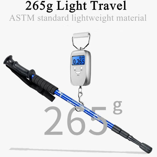 NCS-10 Trekking Poles Ultralight Adjustable Non-slip Nordic Walking Sticks Adult Hiking Canes Telescopic Alpenstocks