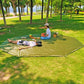 4x4 Waterproof Camping Groundsheet Large Picnic Mat 3x3 Tent Ground Sheet Octagonal Footprint Hexagonal Big Ground Cloth