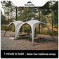 Naturehike Dome Tent Canopy Waterproof PU5000+ UPF12500+ Quick Open Docking Tent Outdoor Camping Large Sunshade Tarp Family