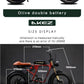 AKEZ super73 s2 All-terrain Electric bike 1500W Powerful Motor 48V 36AH Electric Bicycle 20-inch Fat Tire Urban Off-road e-bike