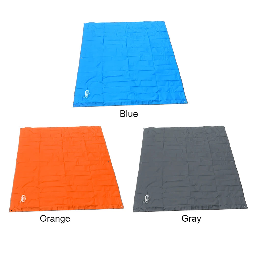 Tent Floor Mat Tarpaulin Waterproof Ultralight Beach Camping Bag Tent Mat Foldable Picnic Blanket Beach Mat for Travel