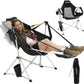 KingCamp Camping Chair, Hammock Chair, Folding Rocking Chair, Aluminum Adjustable Back Swing , Chair with Removable Footrest