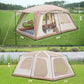 8-10 Person Camping Tent with 3 Door 2 Room Large Family Cabin Tents, Double Layer Waterproof Portable Tent,Big Tents