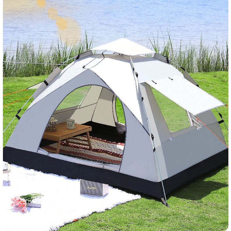 Outdoor Camping Tent Automatic Quick Opening Free Construction of Rain and Thick Camping Tent Portable Collapsible UV Protection