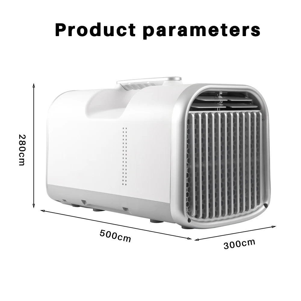 Tent Air Conditioner Outdoor&indoor Camping Air Conditioner Ac 220V 420W Portable Electric Unit for Car SUV RV Camper Motorhome