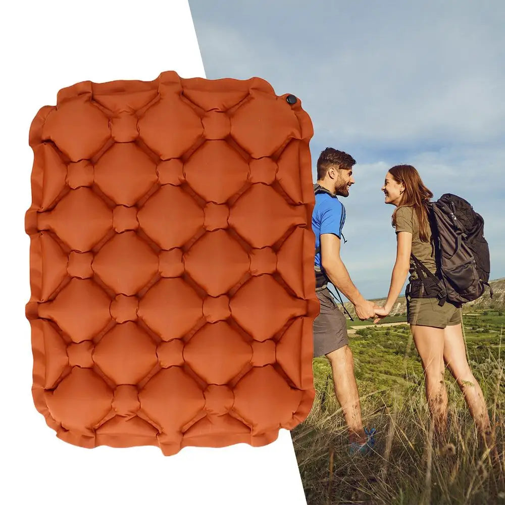 Inflatable Mattress For Sitting Outdoor Ultralights Seat Cushion Camping Sitting Pad Air Mat For Hiking Backpacking