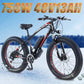 AKEZ Electric Bicycle 750W Brushless motor 48V13AH Lithium Battery 26 Inch Adult Electric Bike Fat Tire Mountain off-road  EBike