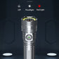 High Power EDC LED Flashlight Self Defense Tent Camping Lantern COB Red light Magnetic Tail USB C Rechargeable Lamp Torch W1 ﻿