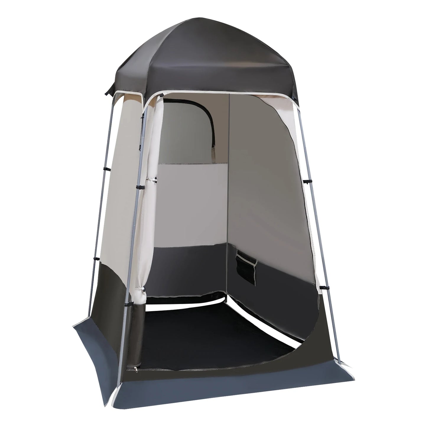 Foldable Outdoor Camping Tent Portable Shower Tent Privacy Changing Room for Seaside Beach Travel Removable Portable Toilet Tent