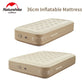 Naturehike Inflatable 36cm Sleeping Mattress Air Mat Camping 1/2/3 Person Bed With Built in Pump Folding Tourism Pad Portable