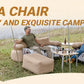 KingCamp Single Inflatable Chair Sofa, Camping Lounger for Rest, Camping Picnic, Beach, Travel