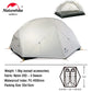 Naturehike Mongar Tent 2 Person 20D Ultralight Outdoor Camping Backpacking Travel Waterproof Hiking Survival Tent