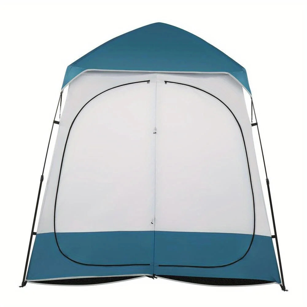 Camping Shower Oversize Pop Up Changing Portable Outdoor Bathroom Toilet Tent with Floor Easy Set Up for Dressing/Hiking/Fishing