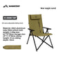 Shinetrip Camping Chair Four-speed Adjustable Aluminum Alloy Outdoor Tactical Camping Blackened Outdoor Recliner