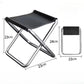 Portable Folding Picnic Stool, Fishing Chair, Ultra Light Furniture, Alloy Folding Stool, Camping Chair