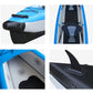 Inflatable Rafting Canoe with Air Deck Floor Set 1~2 Persons Inflatable Rafting Kayak with V-shaped Keel Fishing Water Sports