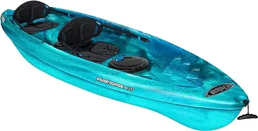 Tandem Kayak - Sit-on-Top - Recreational 2 Person Kayak - 13 Ft Fishing Kayak