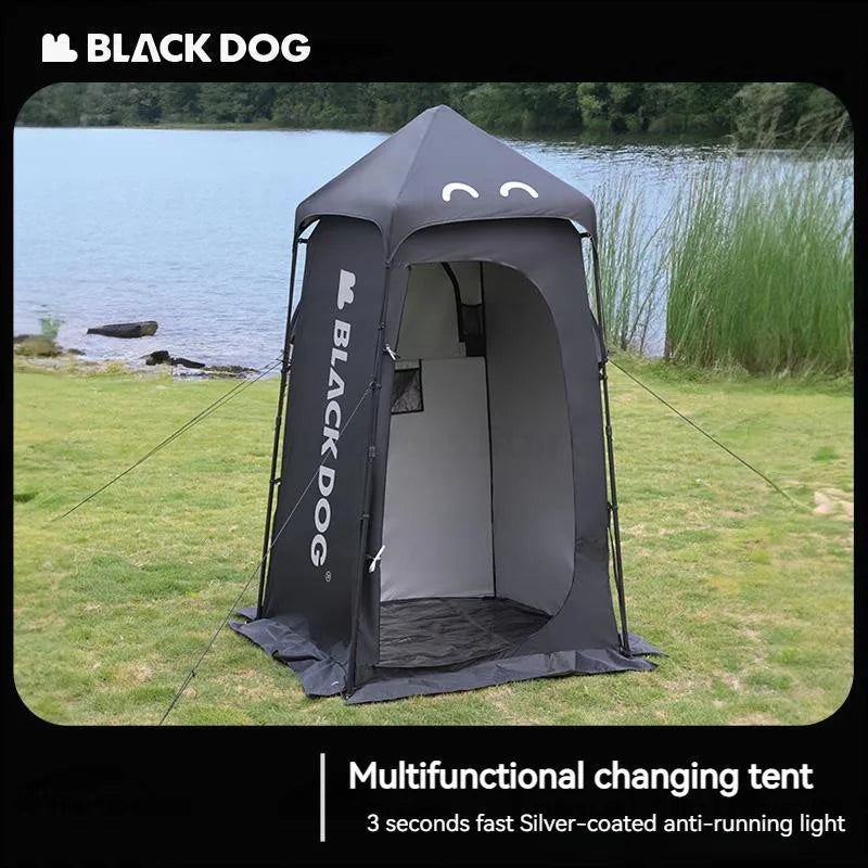 Naturehike BLACKDOG One-touch Shower Tent Automatic Cabin Toilet Beach Tent Waterproof Sunscreen Privacy Outdoor Changing Room