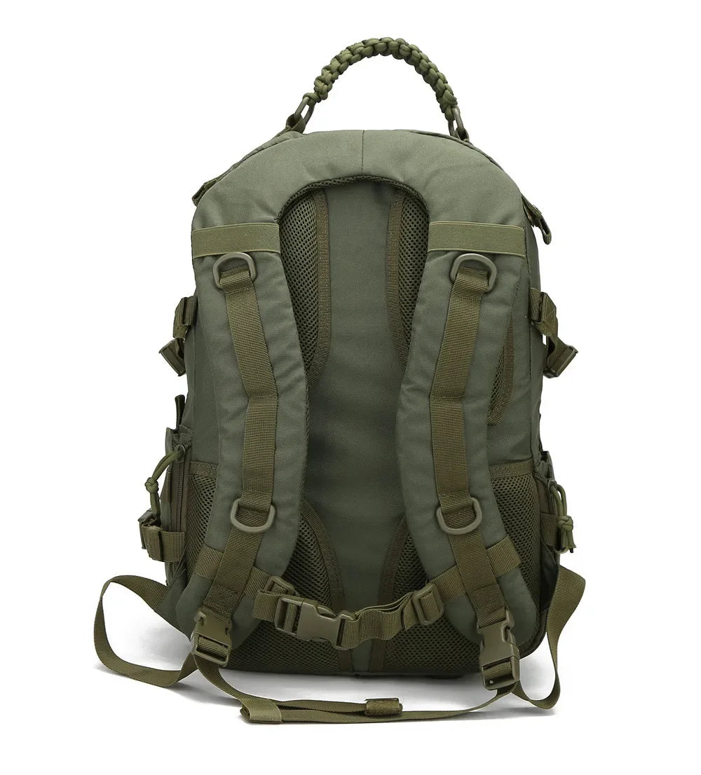 Man Strategic Tactical Backpack Outdoor Waterproof Camping Hunting Trekking Sport Bag Softback Large Capacity Molle 3D Rucksack