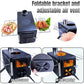 Fitinhot Camp Wood Stove,Tent Wood Burning Stoves Portable with Chimney Pipes,Upgraded Titanium Surface Camping Stove,for Hiking