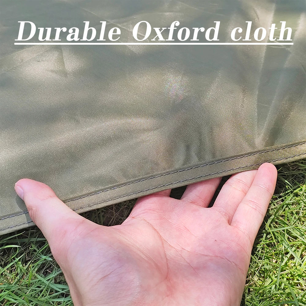 4x4 Waterproof Camping Groundsheet Large Picnic Mat 3x3 Tent Ground Sheet Octagonal Footprint Hexagonal Big Ground Cloth