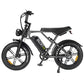 EU US UK Warehouse Retro Dirt Fat Tire E-bike OUXI V8 H9 2.0 Long Range 20*4.0" Off-Road Electric Bicycle 250w Fatbike 25km/h