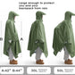 3 In 1 Outdoor Military Waterproof Raincoat Rain Coat Men Raincoat Women Awning From The Rain Motorcycle Rain Poncho Picnic Mat