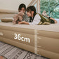 Naturehike Inflatable 36cm Sleeping Mattress Air Mat Camping 1/2/3 Person Bed With Built in Pump Folding Tourism Pad Portable