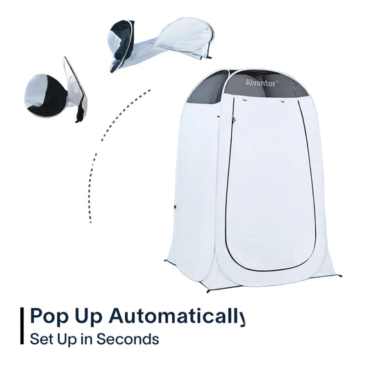 Shower Tent Portable Changing Room, Outdoor Toilet, Pop Up Shelter for Privacy, Dressing Room