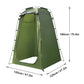 Outdoor Privacy Shower Tent Waterproof Changing Room Shelter for Camping Hiking Beach Toilet Shower Bathroom Camping Tent