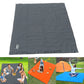 Tent Floor Mat Tarpaulin Waterproof Ultralight Beach Camping Bag Tent Mat Foldable Picnic Blanket Beach Mat for Travel