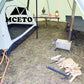 Lightweight Tipi Hot Tents with Stove Jack, Standing Room,Teepee Tent for Hunting, Family Team Camping,Brown, 6-8Persons