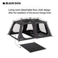 Naturehike BLACKDOG Cabin Tent Camping Automatic Tent for 5-8 Person Family Travel W/ Projection Screen Double Layer Waterproof