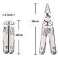 Daicamping DL12 18 In 1 Camping Multitools Clip Multi Pliers Multifunctional 7CR17MOV Folding Knife Tools Swiss Army Multi Knife