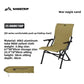 Shinetip Outdoor Camping Chair Furniture High Back Recliner Relax Lightweight Foldable Portable Adjustable Camping Kermit Chair