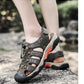 Summer Pu Leather Sandals For Men Rubber Outdoor Men Beach Shoes Anti-Slip Trekking Sandals Weight Light Male Hiking Sandals