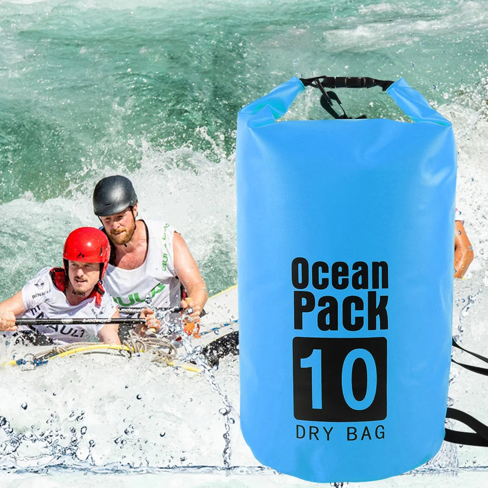 2L/3L/5L/10L Waterproof Dry Bag Pack Sack Swimming Rafting Kayaking River Trekking Floating Sailing Canoing Boating Water Bag