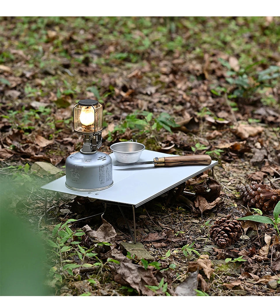 Ultralight Mini Outdoor Table Foldable Aluminum Alloy Camping Table for Travel Picnic Barbecue Lightweight Camping Furniture