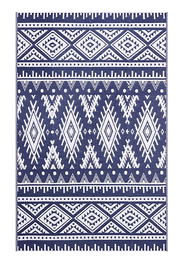 Olanly Outdoor Waterproof Rugs Reversible Plastic Straw Rug Indoor Outdoor Washable Boho Patio Rug RV Mat For Patio Camp Picnic