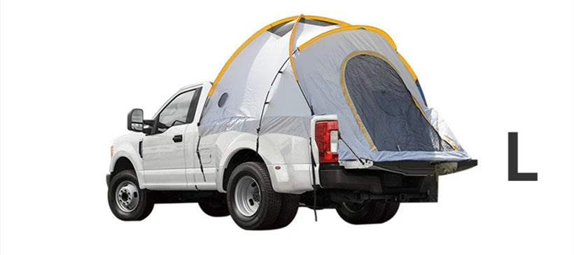 Car Rear Tent Field Camping Pickup Truck Side Tents Fishing Automatic Roof Tent Oxford Cloth For Toyota Tundra Tacoma Titan