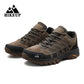 HIKEUP Hiking Shoes for Men Leather Trekking Shoes Technical Racing Sport Car Model Building Blocks City Mechanical Technical