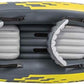 Explorer K2 2-Person Inflatable Kayak with 2 Aluminum Oars and Pump and Challenger K1 1-Person Inflatable Kayak