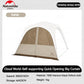 Naturehike Dome Tent Canopy Waterproof PU5000+ UPF12500+ Quick Open Docking Tent Outdoor Camping Large Sunshade Tarp Family