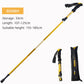 5 Section Outdoor Fold Trekking Pole Camping Portable Walking Hiking Stick For Nordic Elderly Telescopic Easy Put Into Bag 1 PCS