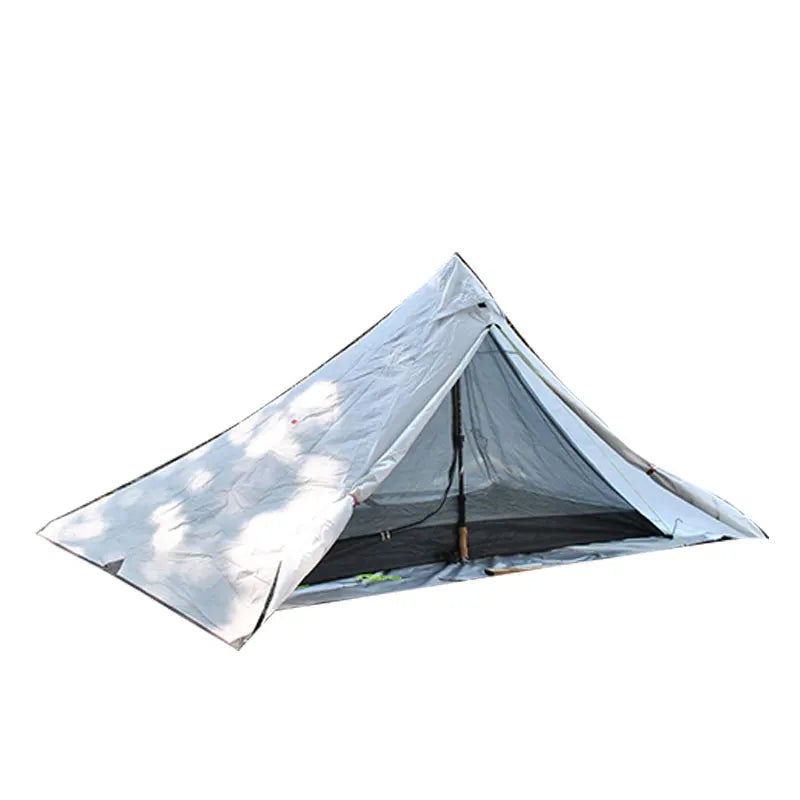 Outdoor Trekking Pole Tent, 2 Person Ultralight pyramid Tent, 2 Person Trekker Tent,Ultralight Camping Tent, CZX-571