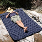 Outdoor Camping Double Inflatable Mattress Extra Wide Sleeping Pad Ultralight Folding Bed Sleeping Mat Car Travel Mat